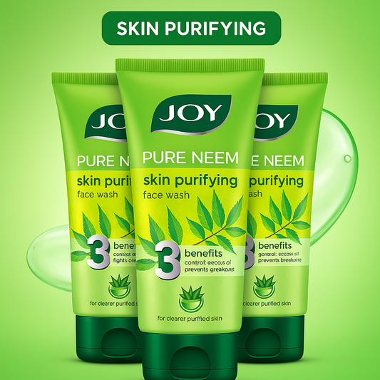 Buy 1 get 2 free- Joy Skin Purifying Neem Face Wash